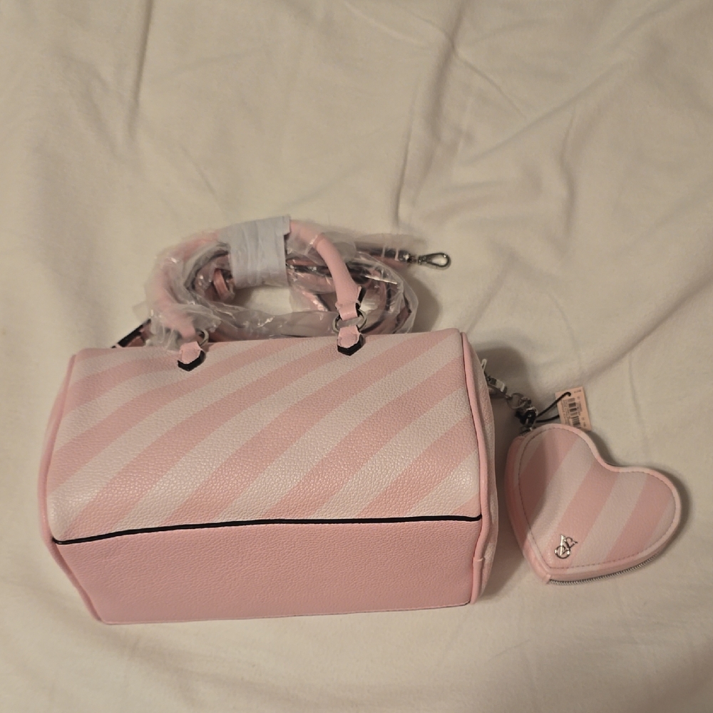 Brand New Victoria's Secret Purse And Keychain